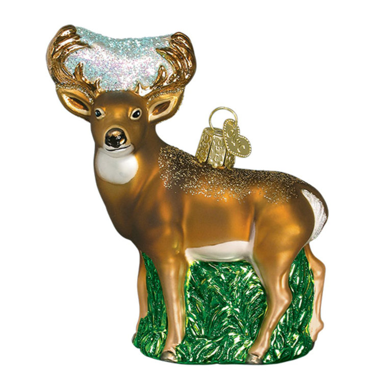 Old World Christmas Whitetail Deer Hanging Figurine Ornament Wayfair